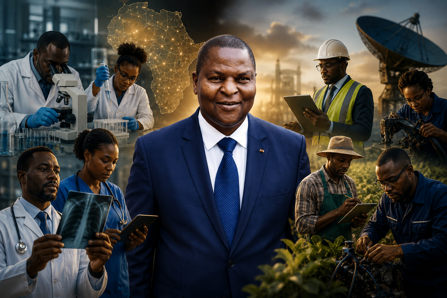des chercheurs au service de l'afrique